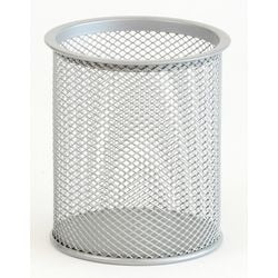Pennenbakje office depot 90x100mm zilver