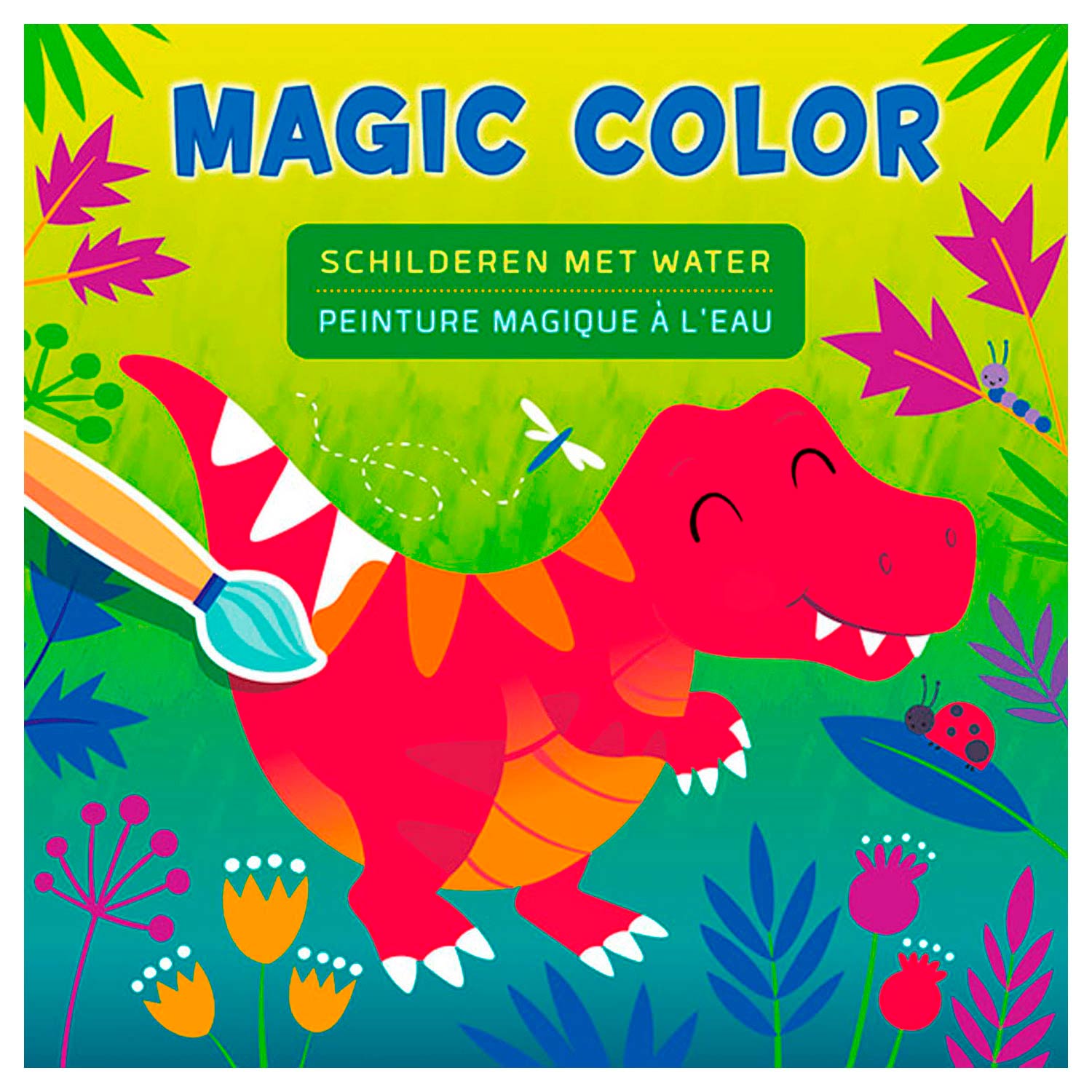 Deltas magic color dino schilderen met water