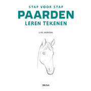 Deltas stap voor stap paarden leren tekenen - afbeelding 2