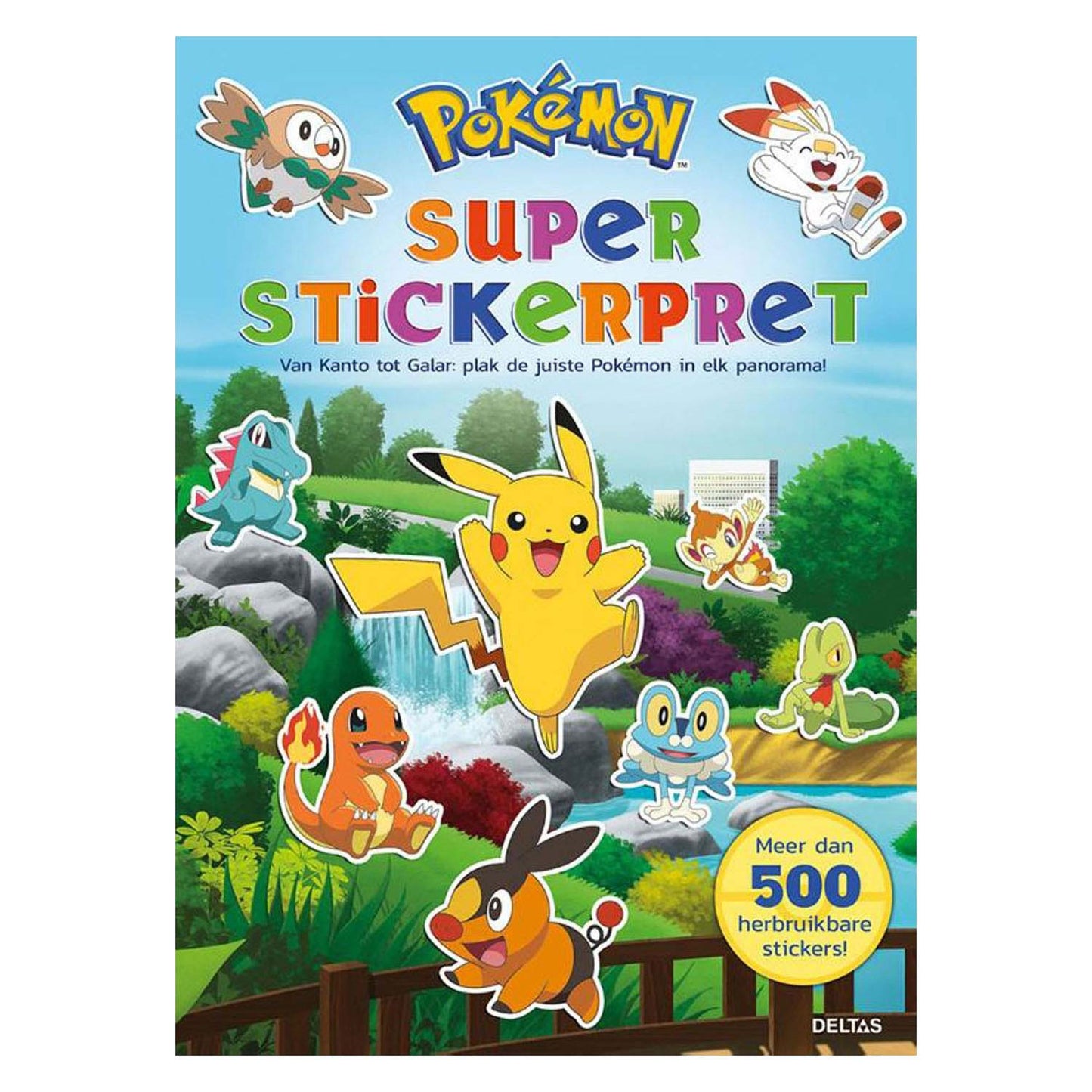 Deltas pokemon super stickerpret