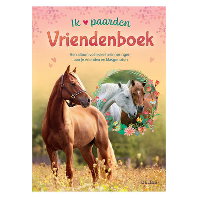 Deltas ik hou van paarden vriendenboek