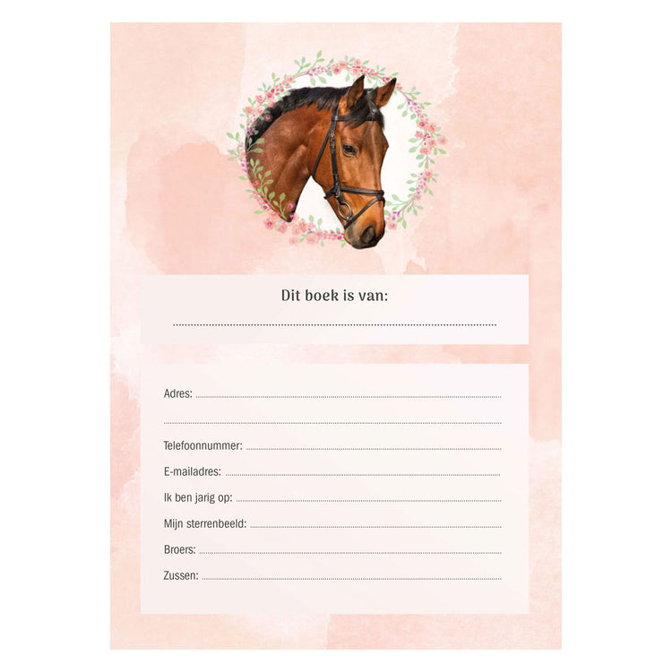 Deltas ik hou van paarden vriendenboek