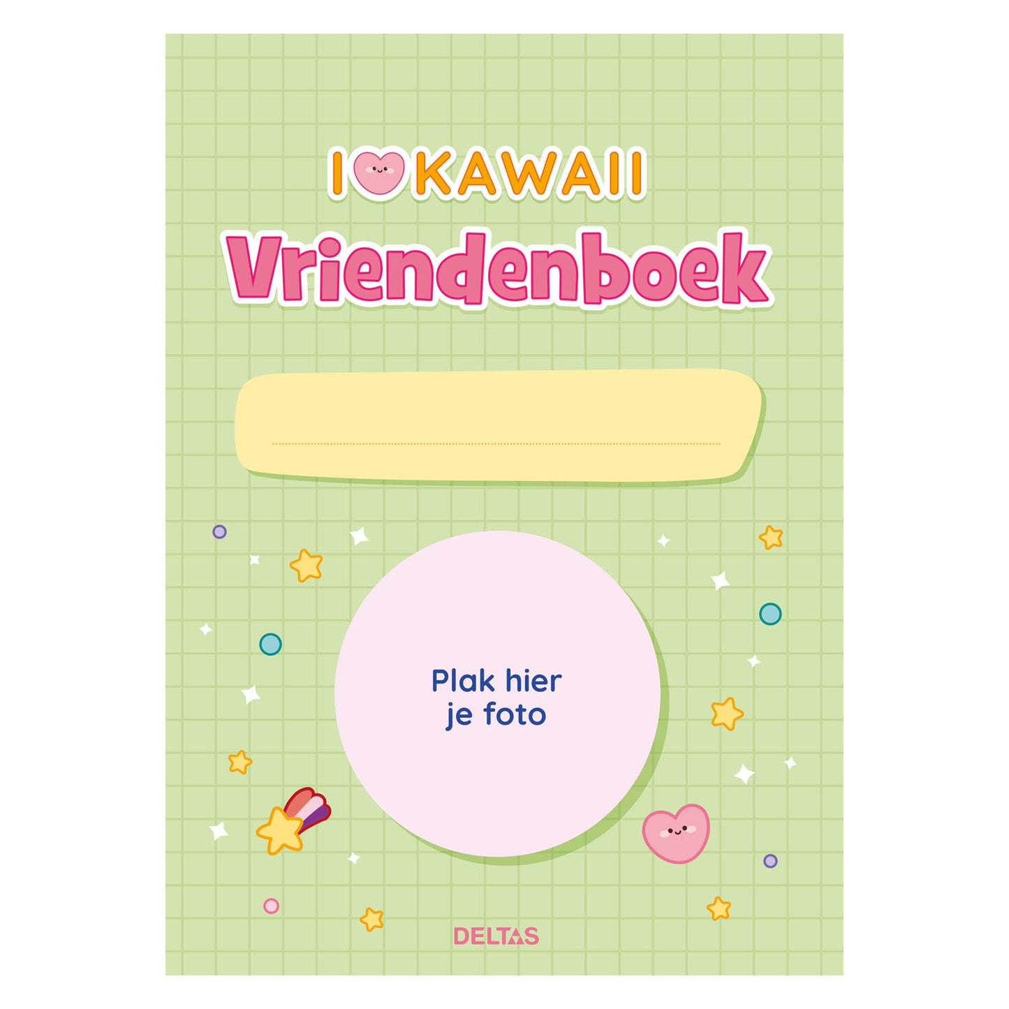 Deltas ik hou van kawaii vriendenboek