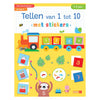 Deltas tellen van 1 tot 10 met stickers (5-6 j.)