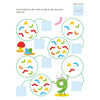 Deltas tellen van 1 tot 10 met stickers (5-6 j)