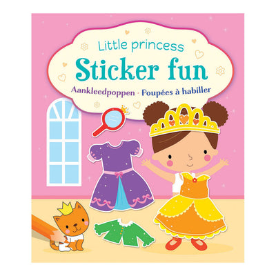 Deltas little sticker fun aankleedpoppen stickerboek