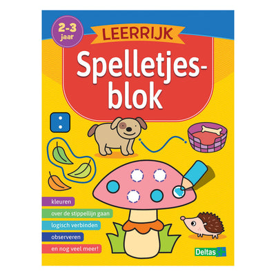 Deltas leerrijk spelletjesblok 2-3 jaar