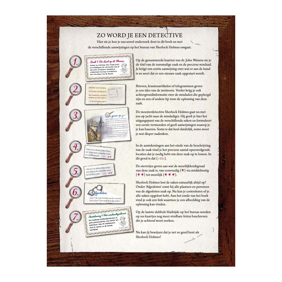 Deltas sherlock holmes zoek- en puzzelboek