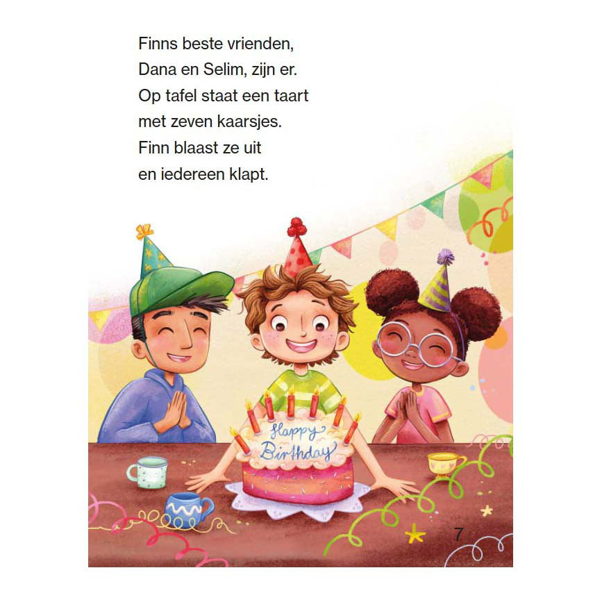 Deltas leesboek voor beginnende lezers - hoera, ik ben jarig