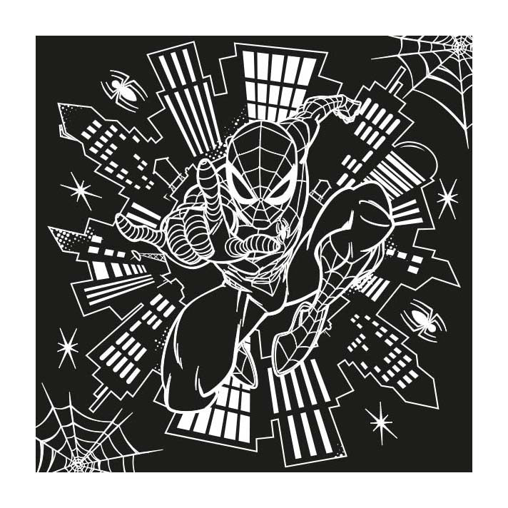 Deltas marvel spider-man kraskaarten