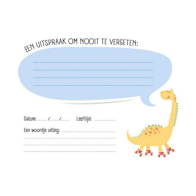 Deltas mijn leukste uitspraken boek groen