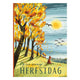 Deltas op een zonnige herfstdag