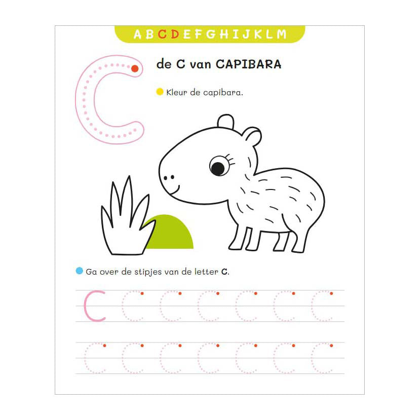 Deltas mijn eerste a, b, c oefenboek