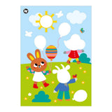 Deltas kleur- en stickerpret - vrolijke dieren - afbeelding 3