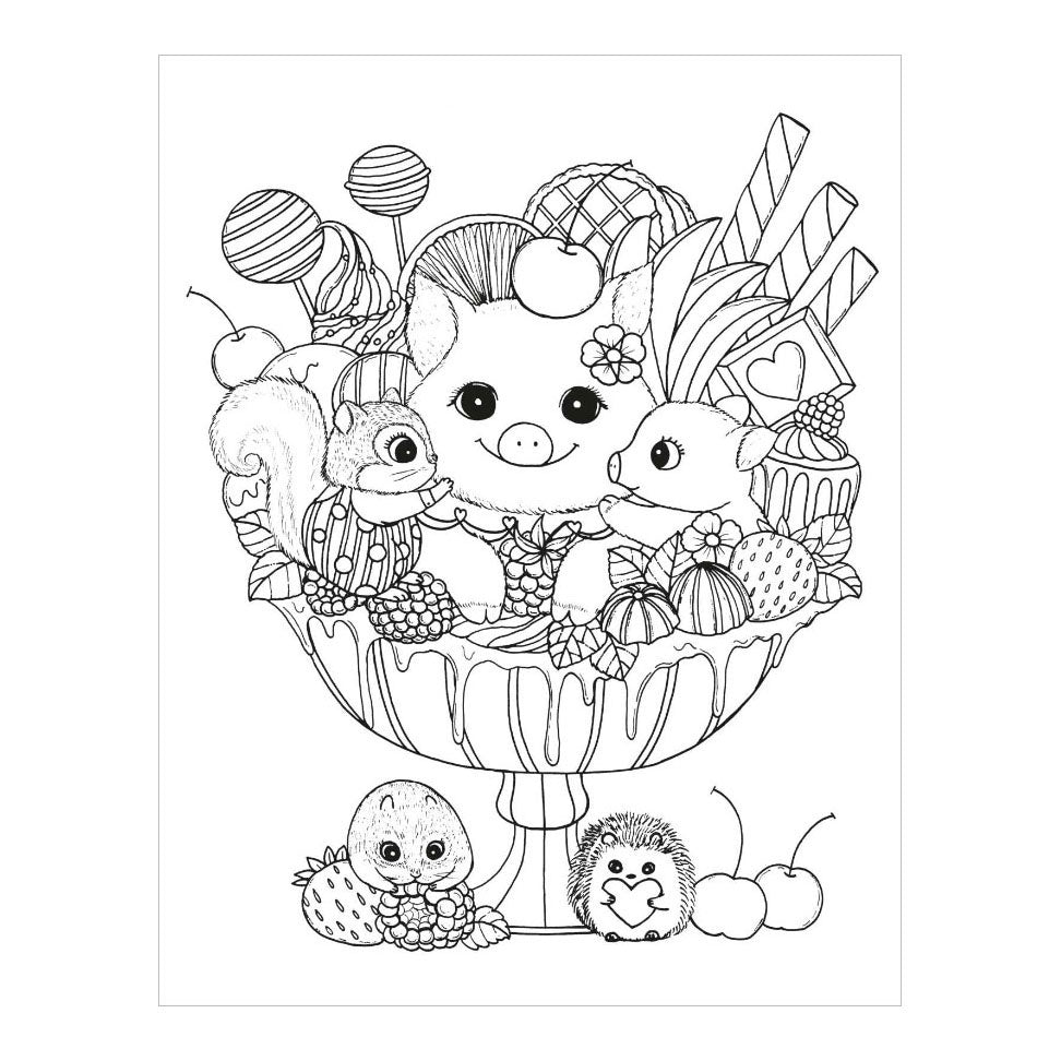 Deltas cozy kisses kleurboek