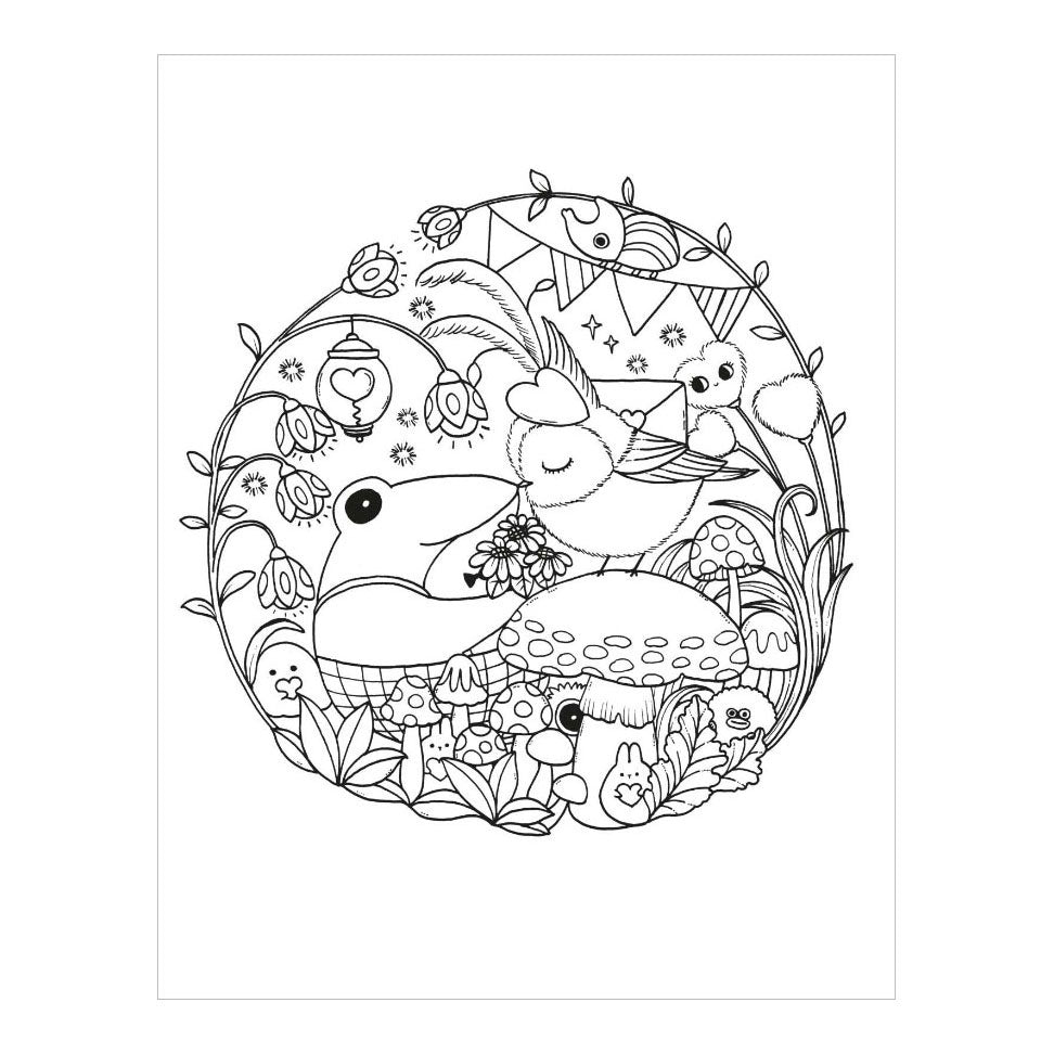 Deltas cozy kisses kleurboek