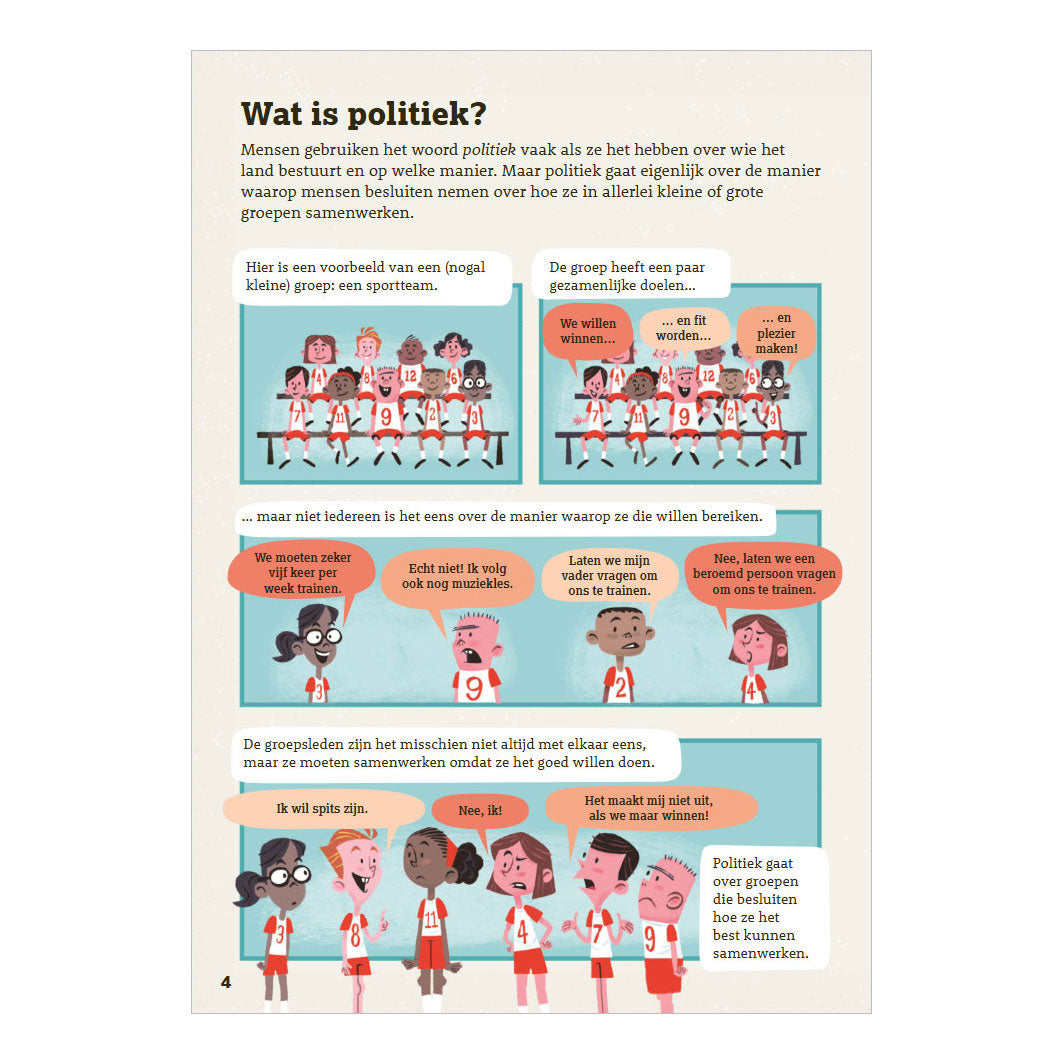 Deltas de wereld van de politiek eenvoudig uitgelegd