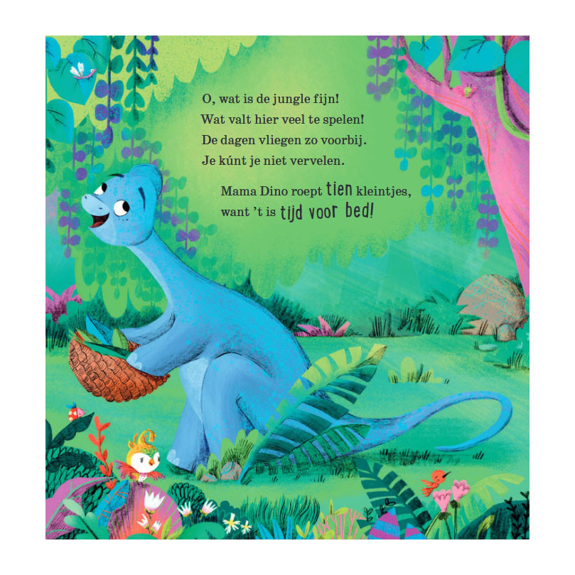 Deltas tijd voor bed, kleine dino's! kijk- en zoekboek