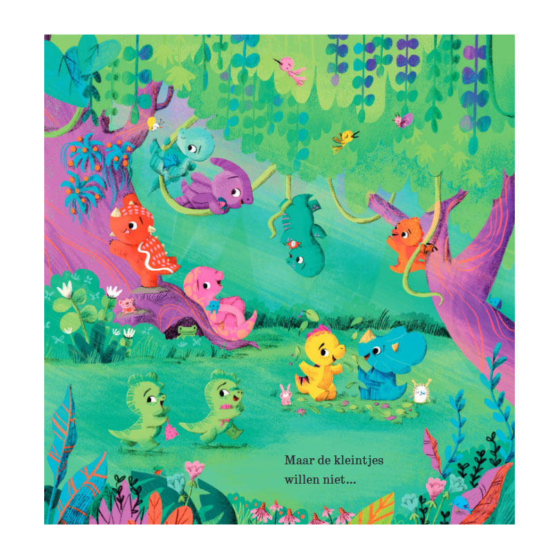 Deltas tijd voor bed, kleine dino's! kijk- en zoekboek