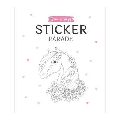 Deltas dream horses sticker parade - kleurboek