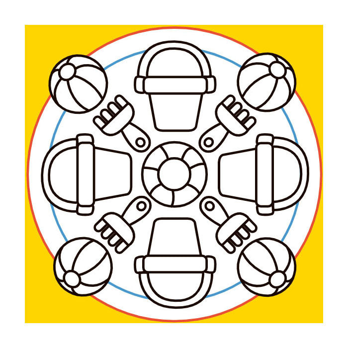 Deltas happy mandala color kleurboek
