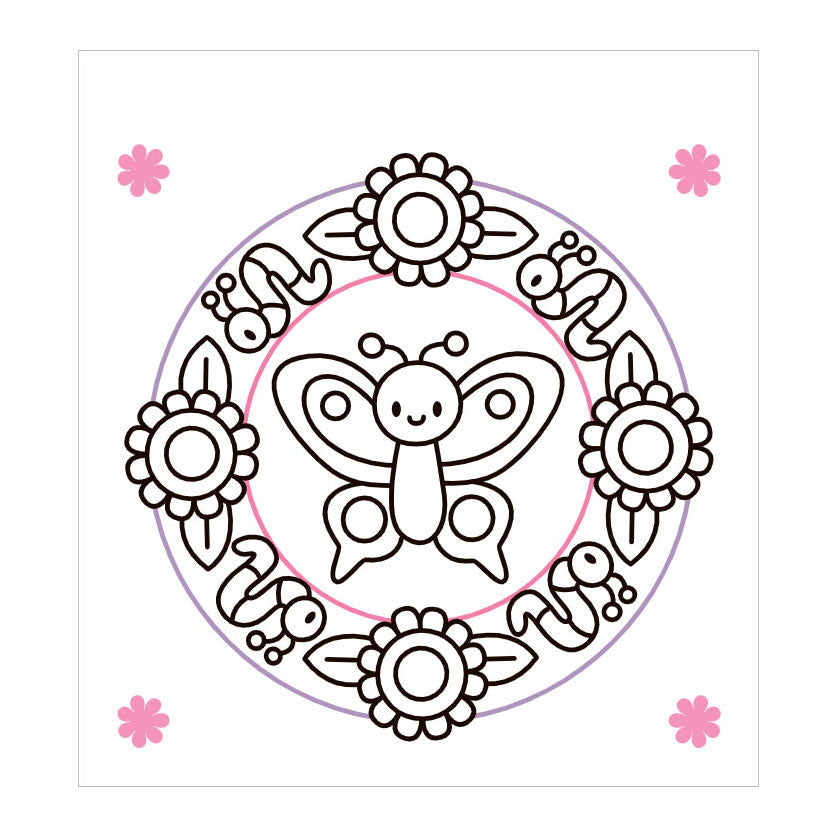 Deltas happy mandala color kleurboek