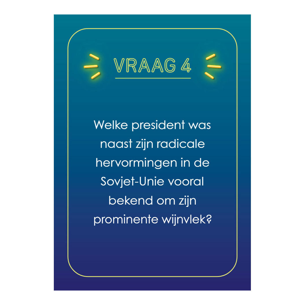 Deltas hoera 50 jaar! quiz