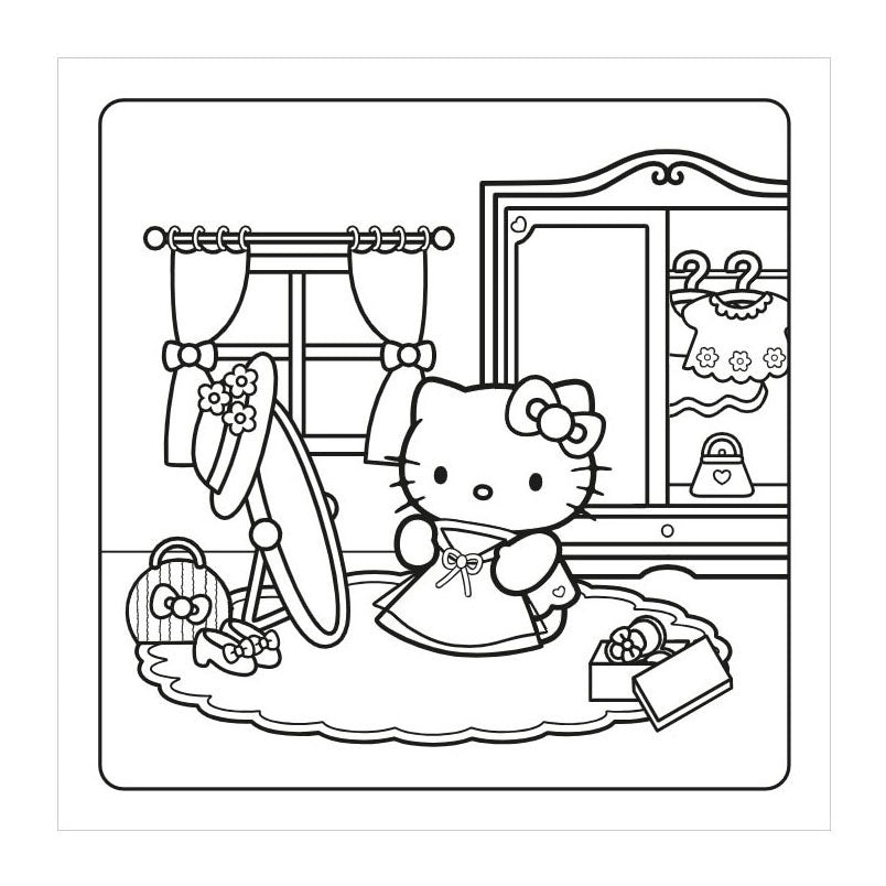 Deltas hello kitty and friends cute cozy color