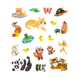 Deltas mijn eerste stickerboek kleine handjes - babydieren - afbeelding 4