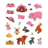 Deltas mijn eerste stickerboek kleine handjes - op de boerderij - afbeelding 5