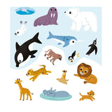 Deltas mijn eerste stickerboek kleine handjes dieren van de wereld - afbeelding 4