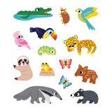 Deltas mijn eerste stickerboek kleine handjes dieren van de wereld - afbeelding 5