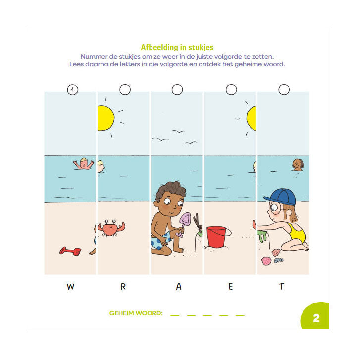 Deltas oefen je brein! leerrijke spelletjes - 6-7 jaar