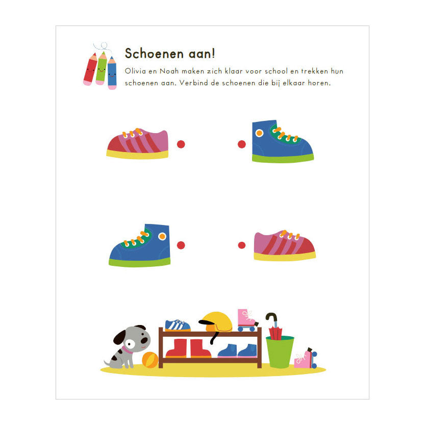 Deltas voor het eerst naar school - speel- en oefenboek