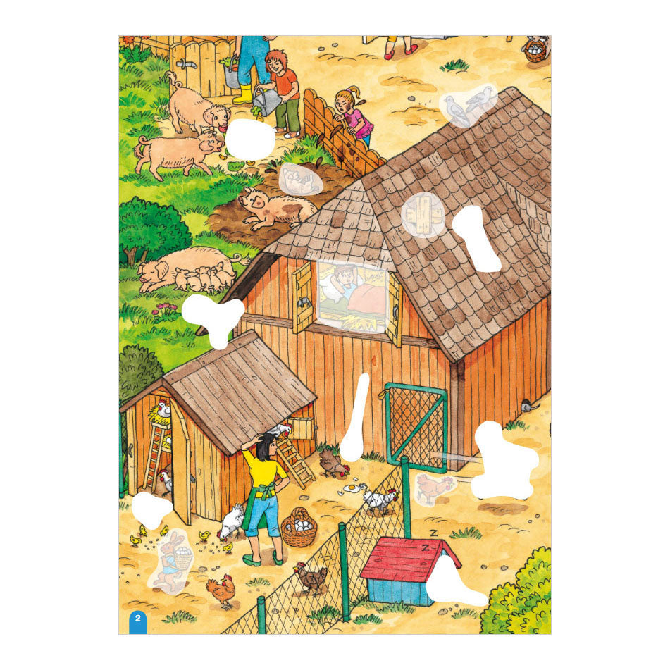 Deltas mijn leuke zoekboek met stickers - dieren