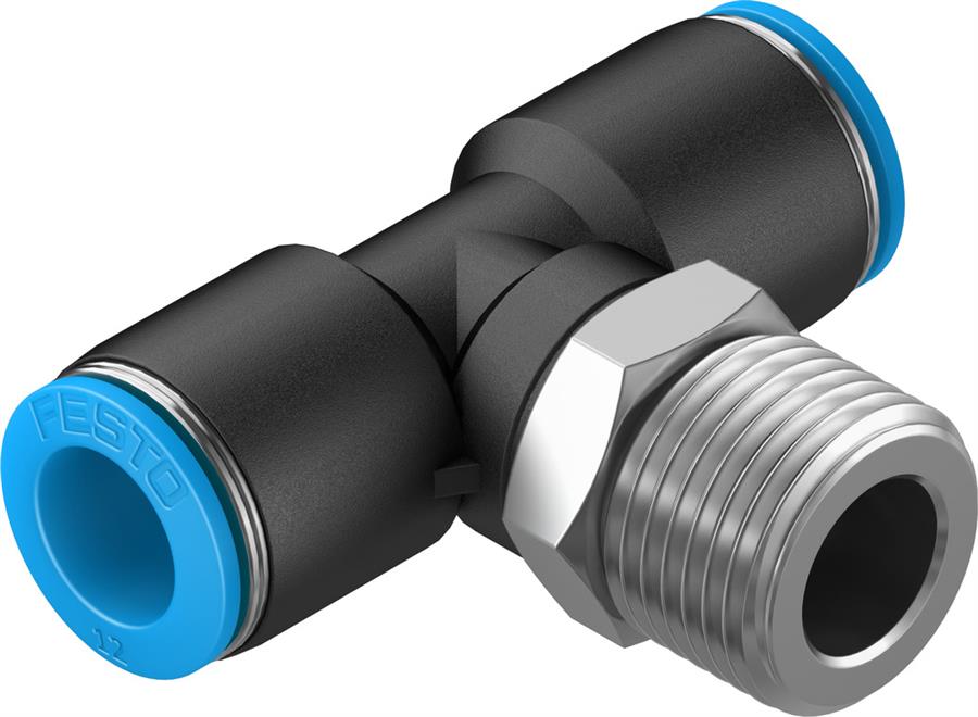 Festo t-insteekschroefkoppeling qst-1 2-12