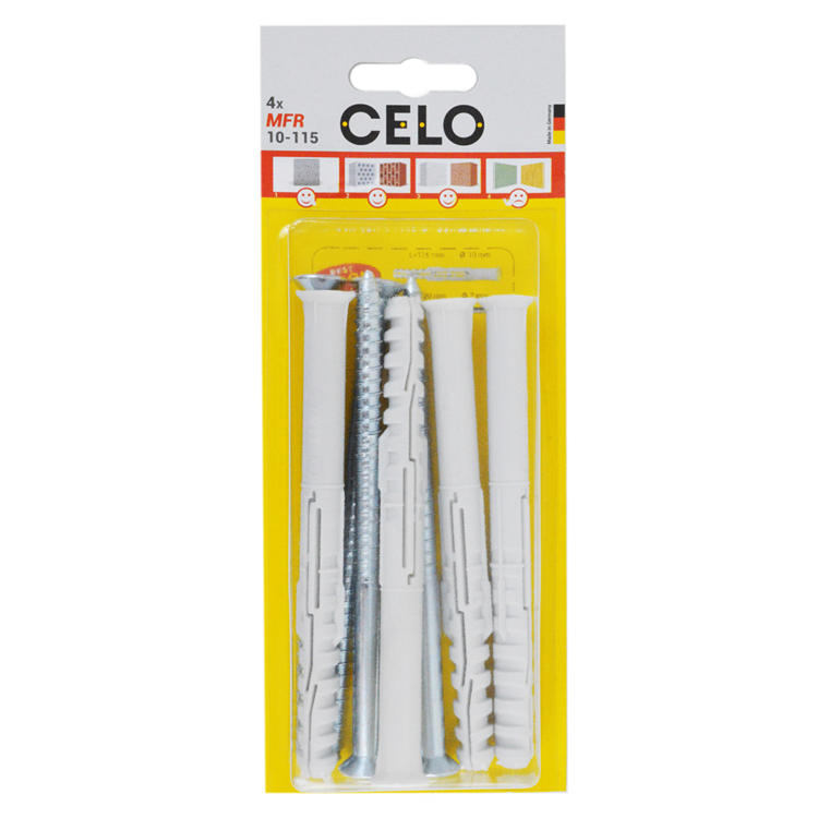 Celo 1065492 - multifunctionele raamplug mfr 10-115 sb tx | 5 stuks