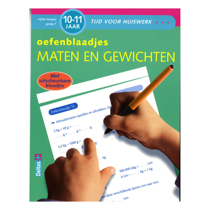 Deltas oefenblaadjes maten en gewichten (10-11j)