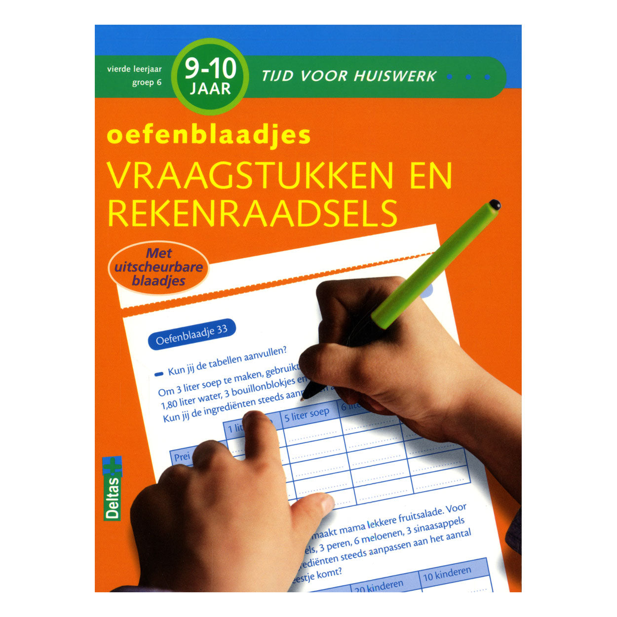 Deltas oefenblaadjes vraagstukken en rekenraadsels