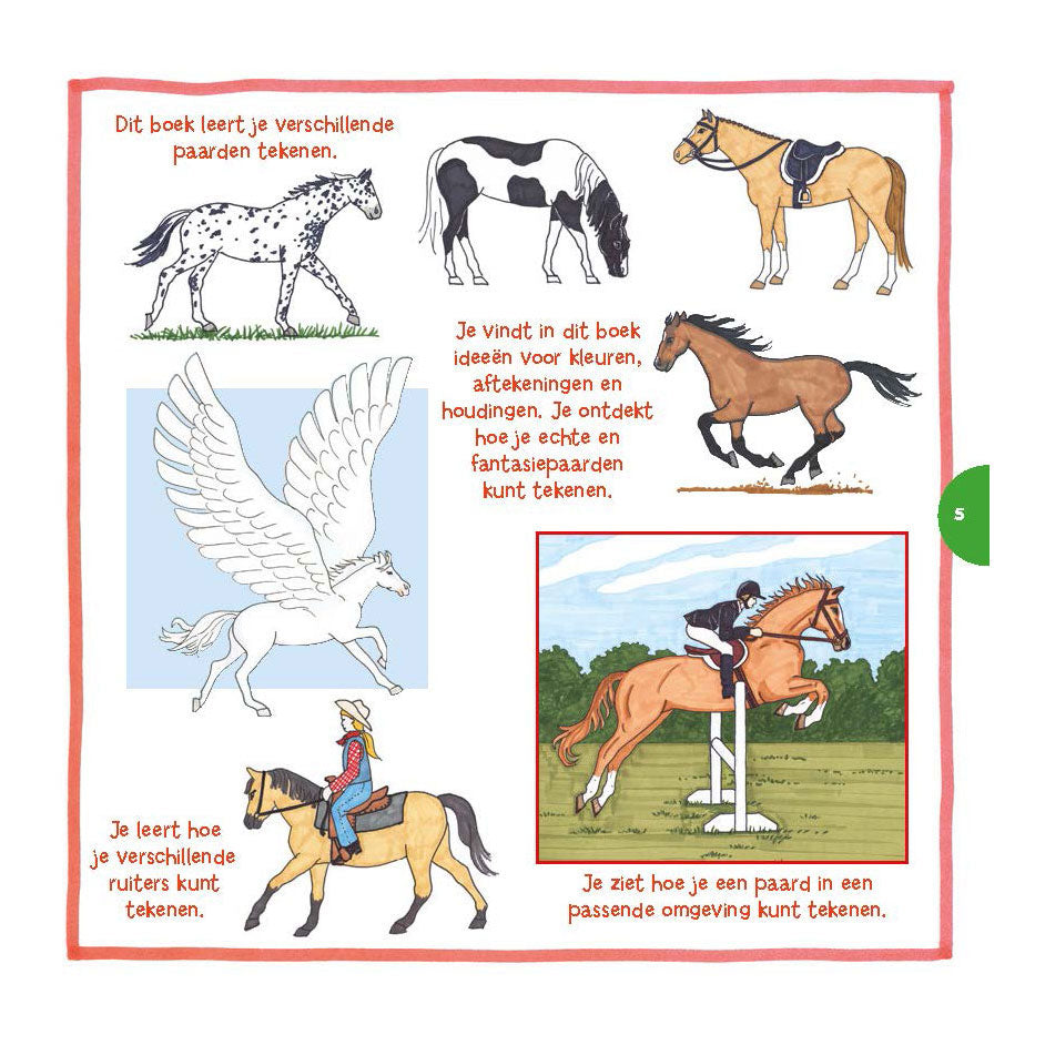 Deltas ik leer paarden tekenen