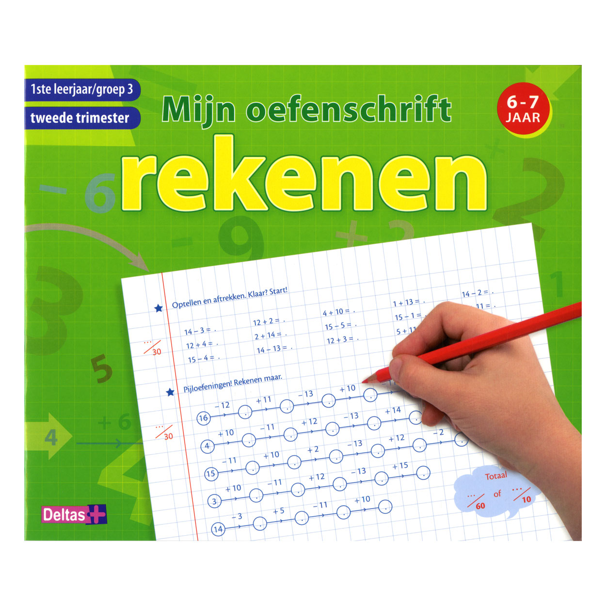 Deltas oefenschrift rekenen 6-7j. 2e trimester