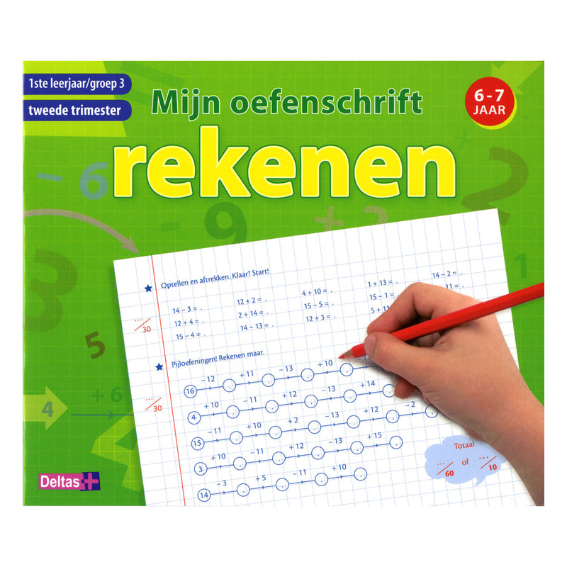 Deltas oefenschrift rekenen 6-7j. 2e trimester