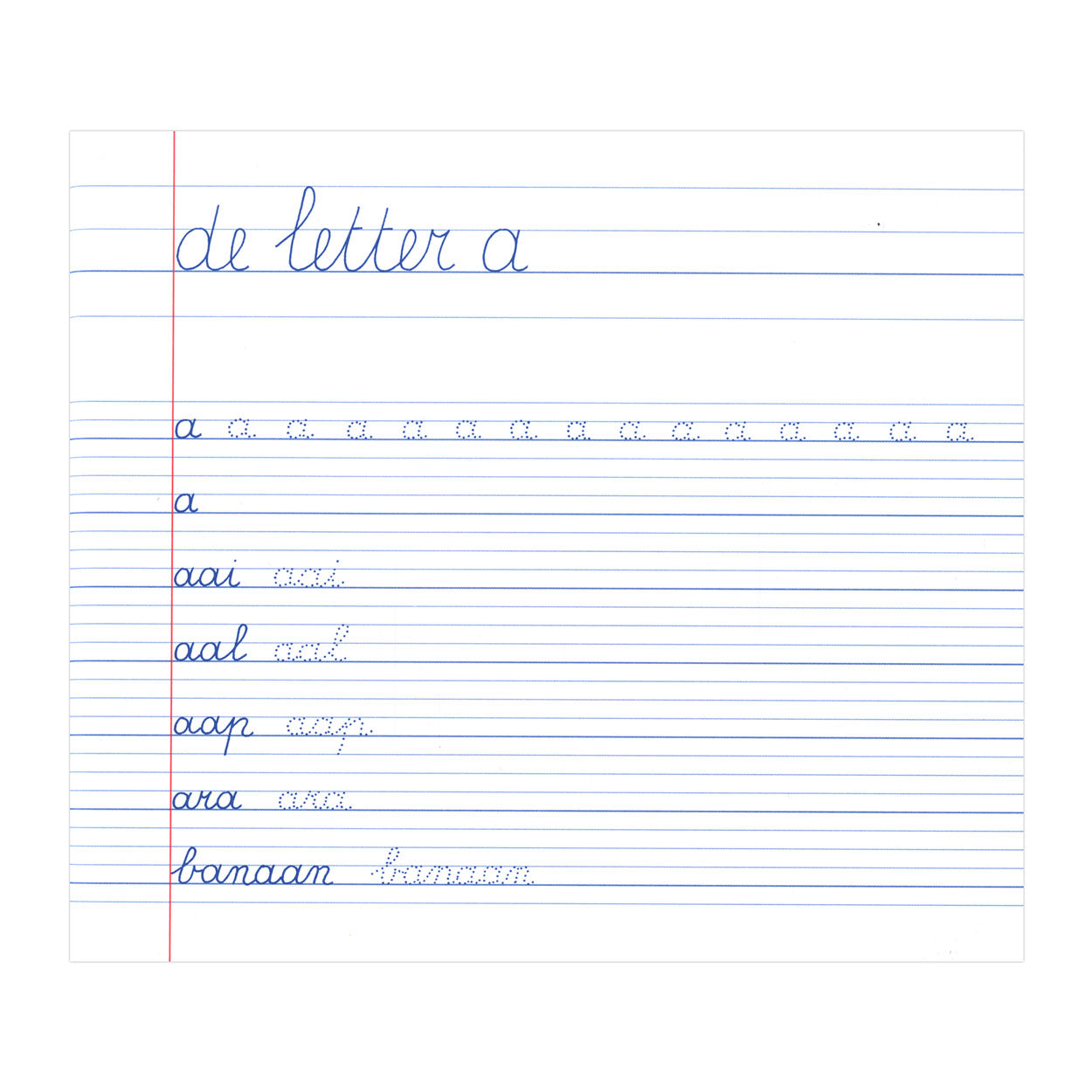 Deltas mijn oefenschrift schrijven 6-7 jaar