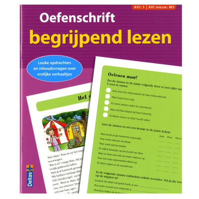 Deltas oefenschrift begrijpend lezen avi m5