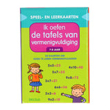 Deltas speel- en leerkaarten - ik oefen de tafels van vermenigvuldi - afbeelding 1