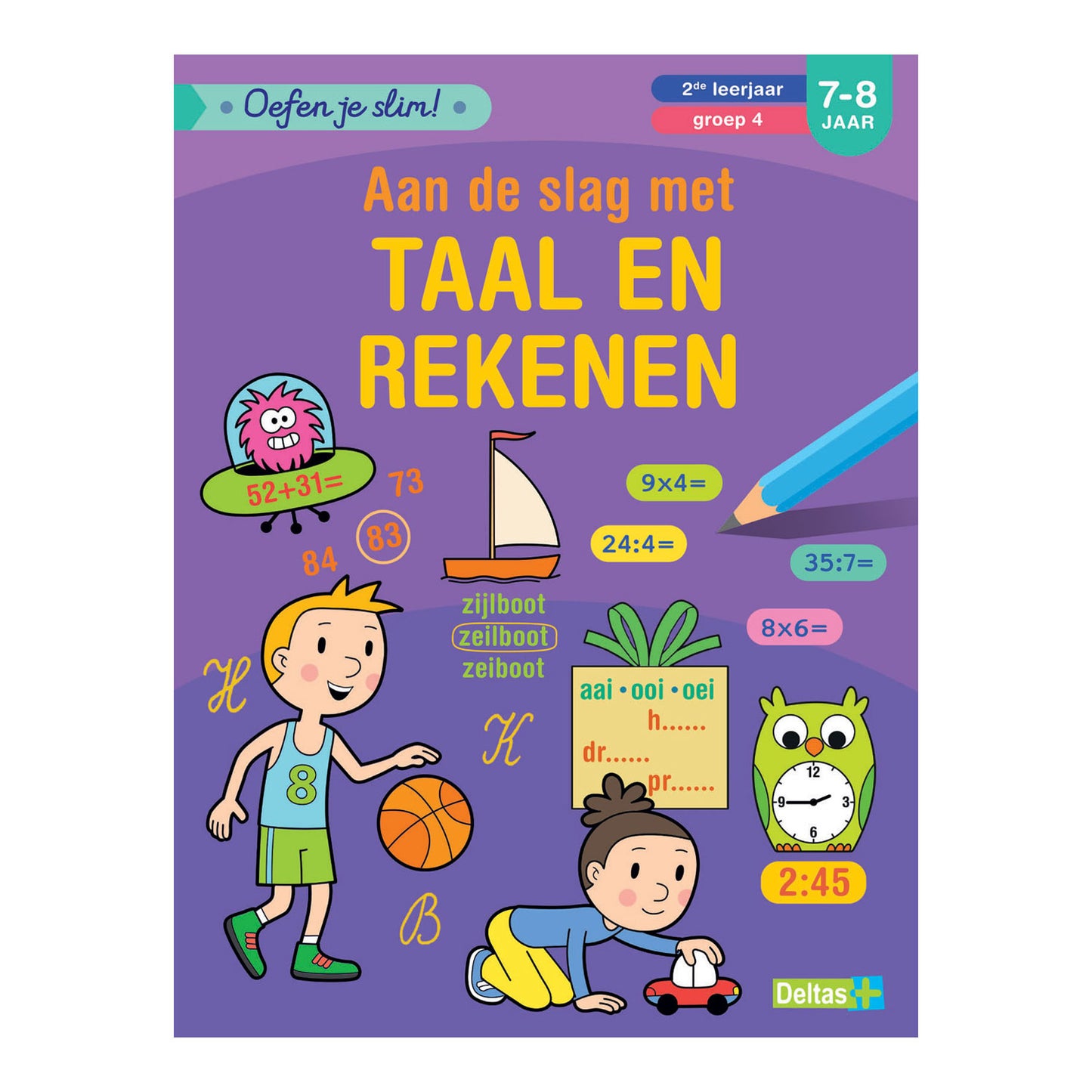 Deltas aan de slag met taal en rekenen, 7-8 jaar
