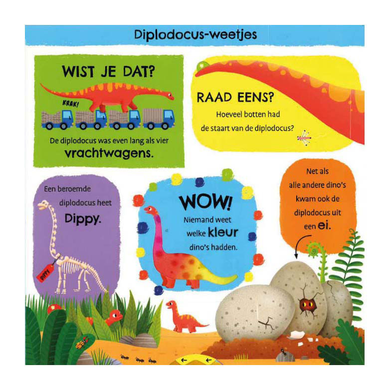 Deltas mijn eerste weetjesboek bij de dino's
