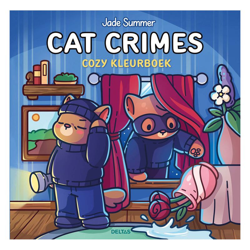 Deltas cat crimes - cozy kleurboek jade summer