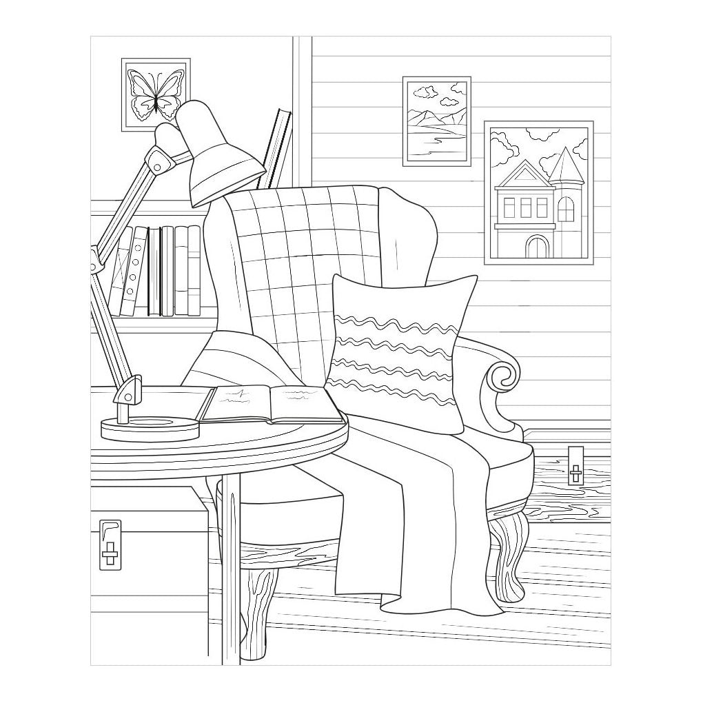 Deltas home sweet home - kleuren voor volwassenen