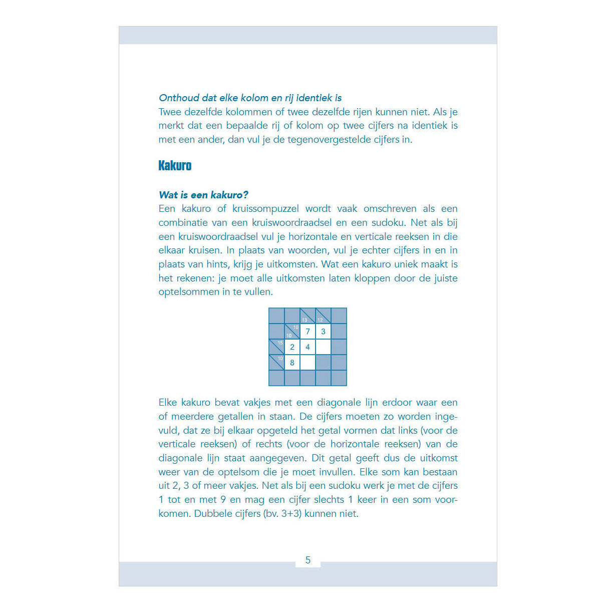 Deltas brain boosters - cijferpuzzels